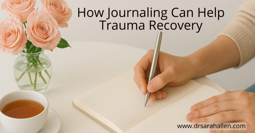 Journaling for trauma