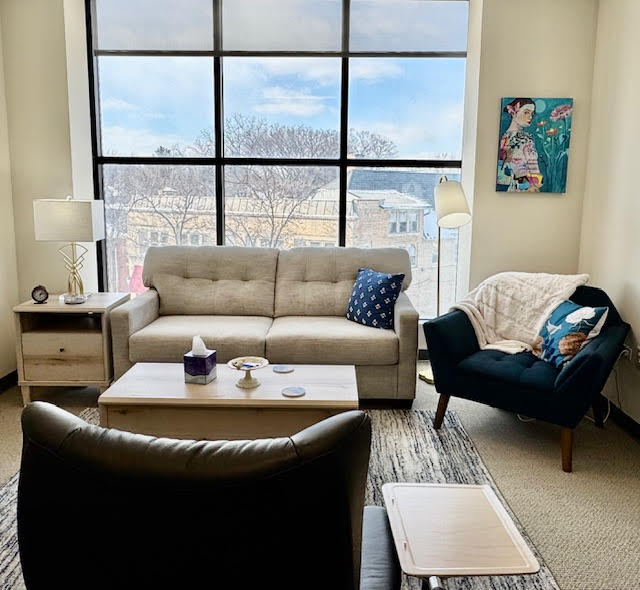 Dr. Sarah Allen's office is a calm and peaceful place to receive the support you need.
